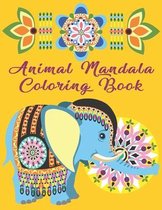 Animal Mandala Coloring Book