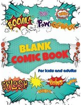 Blank Comic Book for Adults and Kids