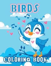 Birds Coloring book