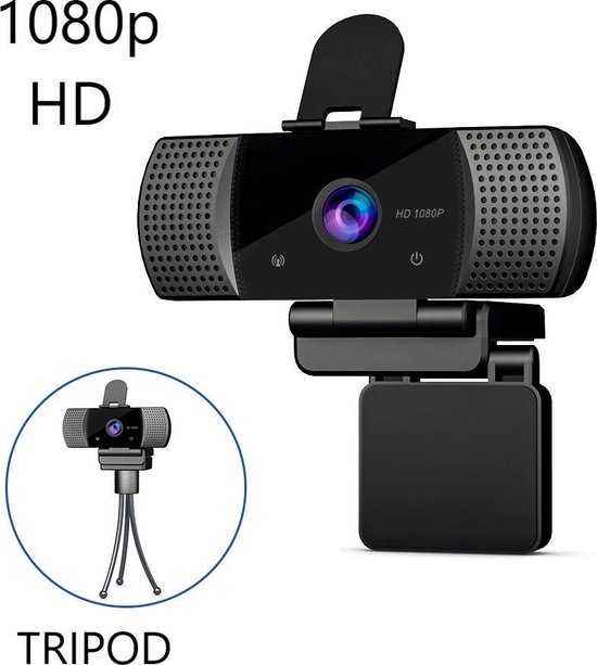 Aeun Computercamera HD 1440p - Webcam Met Microfoon Voor Laptop Voor Conferentie