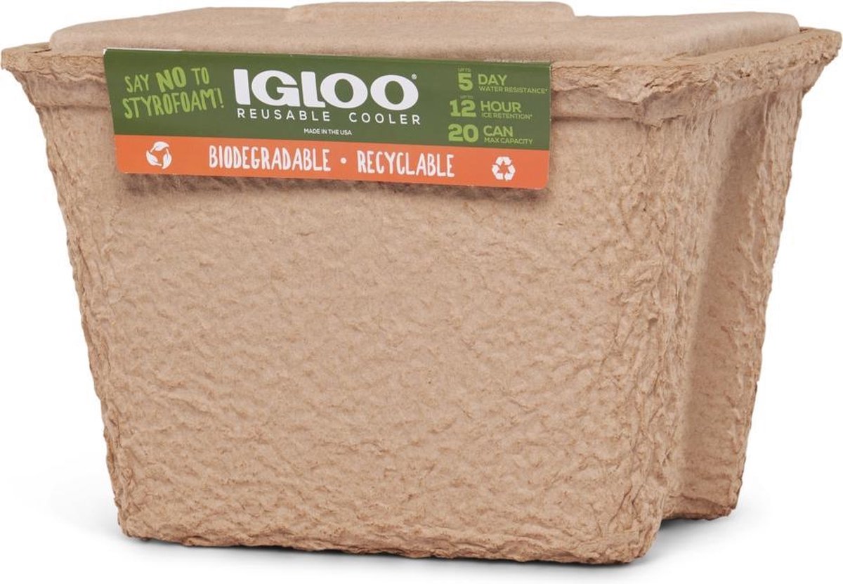Igloo Recool 's wereld eerste biologisch afbreekbare koelbox - 15 liter