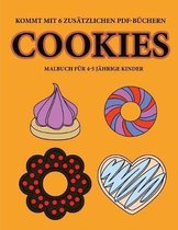 Malbuch fur 4-5 jahrige Kinder (Cookies)