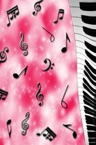 Diary - Journal - Pink Music Theme - Personal