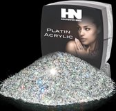 Hollywood Nails - Glitter Acryl – Acryl nagels - acryl poeder - nepnagels – Silver 00 – 7gr - 1 stuk