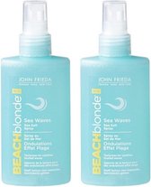 John Frieda beach Blonde Sea Waves Texture Spray Duo Verpakking - 2 x 150 ml