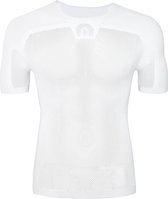 Megmeister - Short Sleeve Base Layer - Men - White - L/XL -