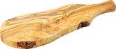 Utopia- olijfhouten plank met greep 37 cm ( per stuk )