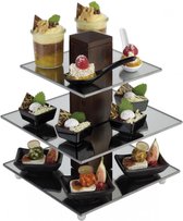 Buffettoren - 3-laags - 25x25x30 -5 cm