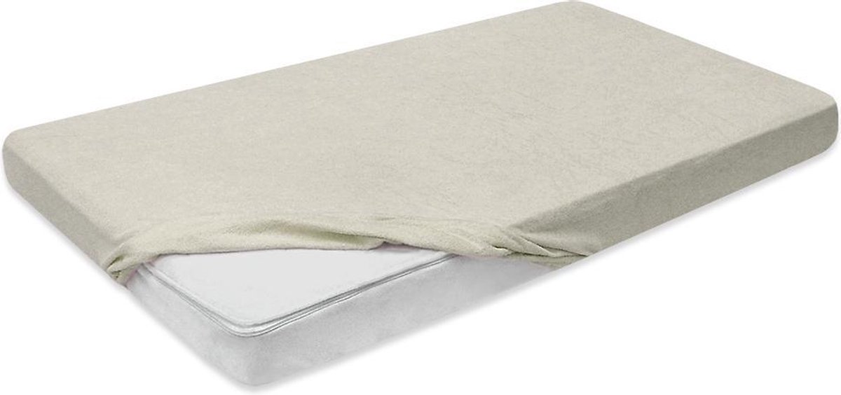 Terry  Matrashoes met rubberen band 90x200 cm