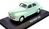 Peugeot 203 (Lichtblauw) (13cm) 1/43 Atlas - Modelauto - Schaalmodel - Modelauto - Miniatuurauto - Miniatuur autos