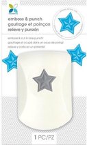 embossing en ponsen in 1 pons ster.