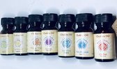 Valentijn tip: Set van 7 Chakra Olieën - 15ml