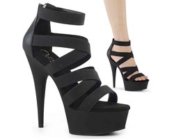 Pleaser - DELIGHT659 Hoge hakken - US 9 - 39 Shoes - Zwart
