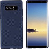 BackCover Holes - Telefoonhoesje - Hoesje voor Samsung Note 8 - Blauw