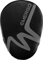 Emergo Sports Professionele Boks Pads - Boksen en trainen - Boxing / Kickboks Pads - 1 Paar - One Size - Zwart