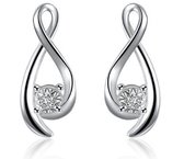Fashionidea - Mooie klassieke zilverkleurige oorbellen de Classy Silver Earrings