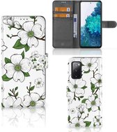 Book Case Geschikt voor Samsung Galaxy S20FE Hoesje Dogwood Flowers