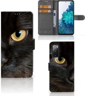 Telefoonhoesje Samsung Galaxy S20FE Beschermhoesje Zwarte Kat
