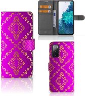 GSM Hoesje Geschikt voor Samsung Galaxy S20FE Telefoonhoesje met foto Barok Roze