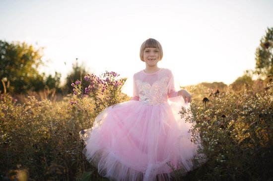 Grands prétendants - Elegant en robe rose - Déguisement - 5-6 ans | bol