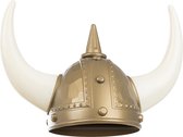 FUNIDELIA Viking Helm voor meisjes en jongens Nordic - Grijs / Zilver