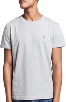 Gant Gant Original  T-shirt - Mannen - lichtgrijs