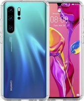 Huawei P30 Pro Hoesje Transparant Siliconen - Huawei P30 Pro Case - Huawei P30 Pro Hoes - Transparant