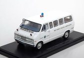 Dodge Sportsman 1973 "San Diego Police Ambulance" White 1-43 Neo Scale Models