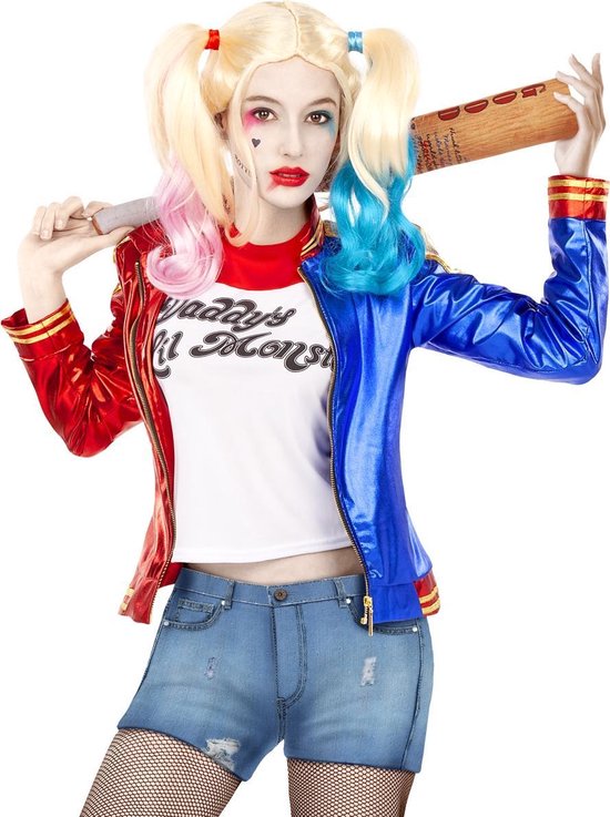 Boekwinkel bezig gisteren FUNIDELIA Harley Quinn Kostuum set - Suicide Squad - Maat: XL | bol.com