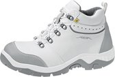 Abeba 32172 S2 werkschoenen | hoog model | dames & heren | wit | met stalen neus | ESD | maat 48