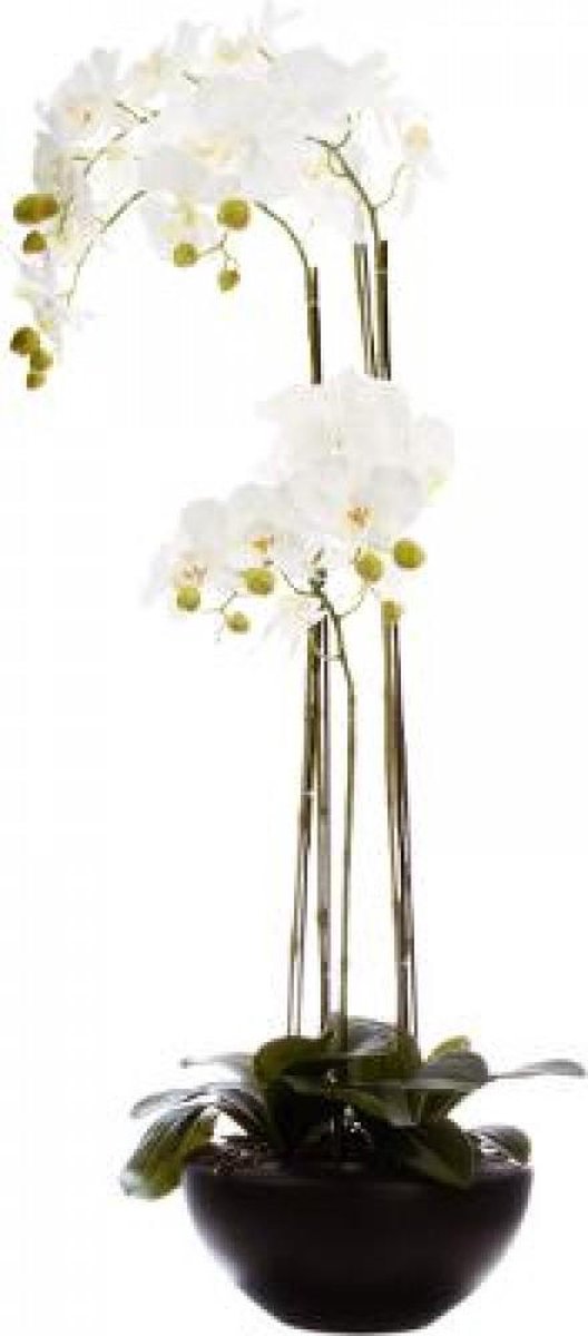 Kunst orchidee - keramische pot - h115