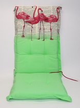Madison Tuinstoelkussen hoge rug 50x123 cm Fanny pistache