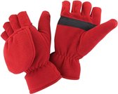 Result Unisex Winter Essentials Palmgrip -2 in 1 Handschoenen (Zwart)