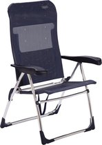 Crespo - Chaise de plage - AL-206 - Bleu foncé (41)