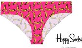 Happy Socks - Andy Warhol - Women's Cheekey - Women - Dames - XS - Banana Cheeky - AWBAN70-3000