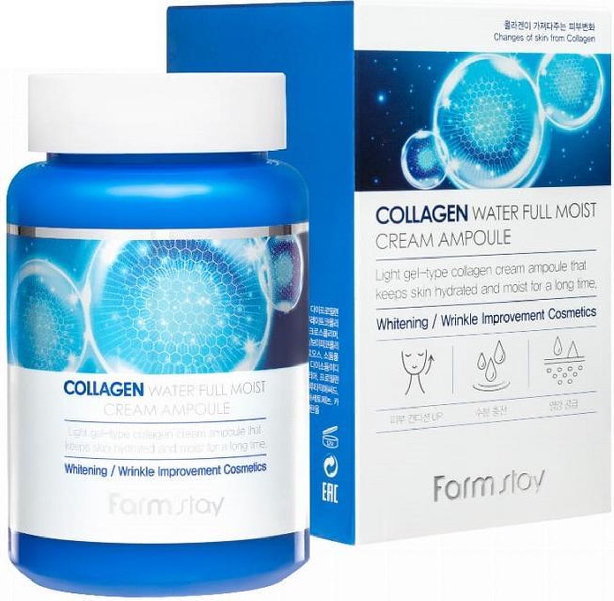 Collagen Water Full Moist Cream Ampoule