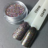 Nagel glitter - Korneliya Crystal Sugar 418 Multi Color