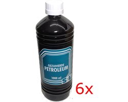 6X Gezuiverde Petroleum fles 1 liter | bol.com