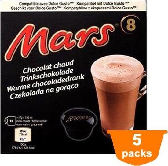 Dolce Gusto Boissons au Chocolat - 24 Capsules (8 Mars + 8 Twix +