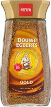 Douwe Egberts - Gold oploskoffie - 200gr Rijke smaak Zachte oploskoffie - rijk aroma