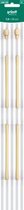 1358-700 Breinaalden met knop Bamboe 7.0mm. 35cm