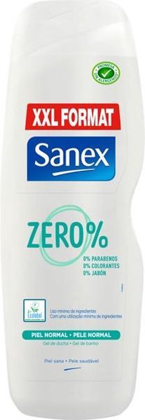 Sanex Zero douchegel 3 x 900ml normale huid XXL Voordeelpakket | bol.