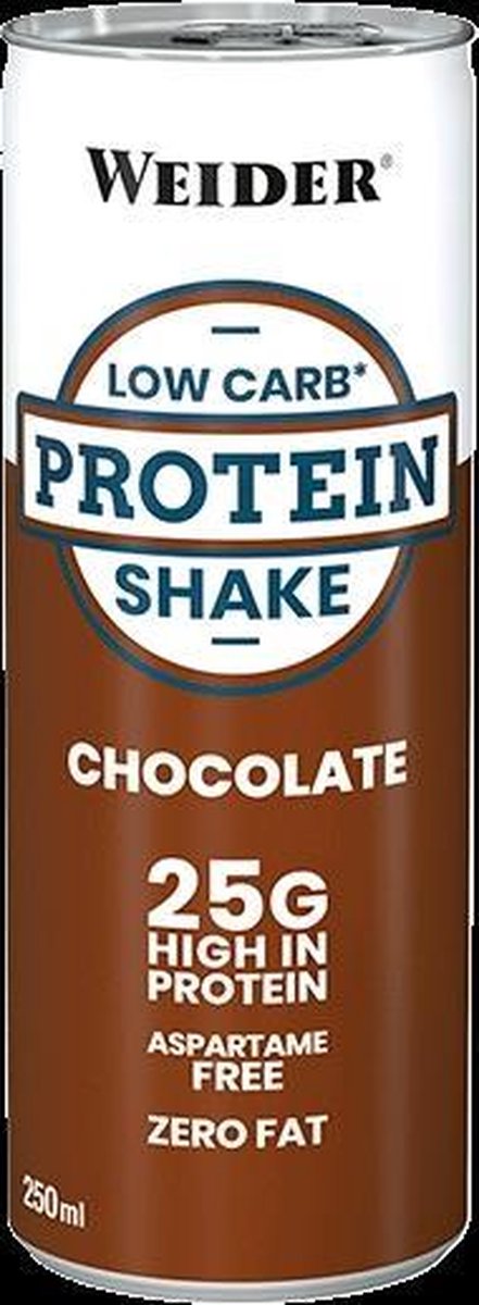 Weider Low Carb Protein Shake Chocolate 250ml