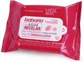Babaria Vital Skin Make-up Remover Wipes With Micellar Water Pack 20units