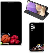 Bookcover Ontwerpen Geschikt voor Samsung Galaxy A32 5G Smart Cover Voetbal, Tennis, Boxing…