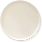 Duralite - Walled plate - Bord - Opstaande rand - Ø 27cm - Wit - Classic white - Porselein - Set á 6 stuks