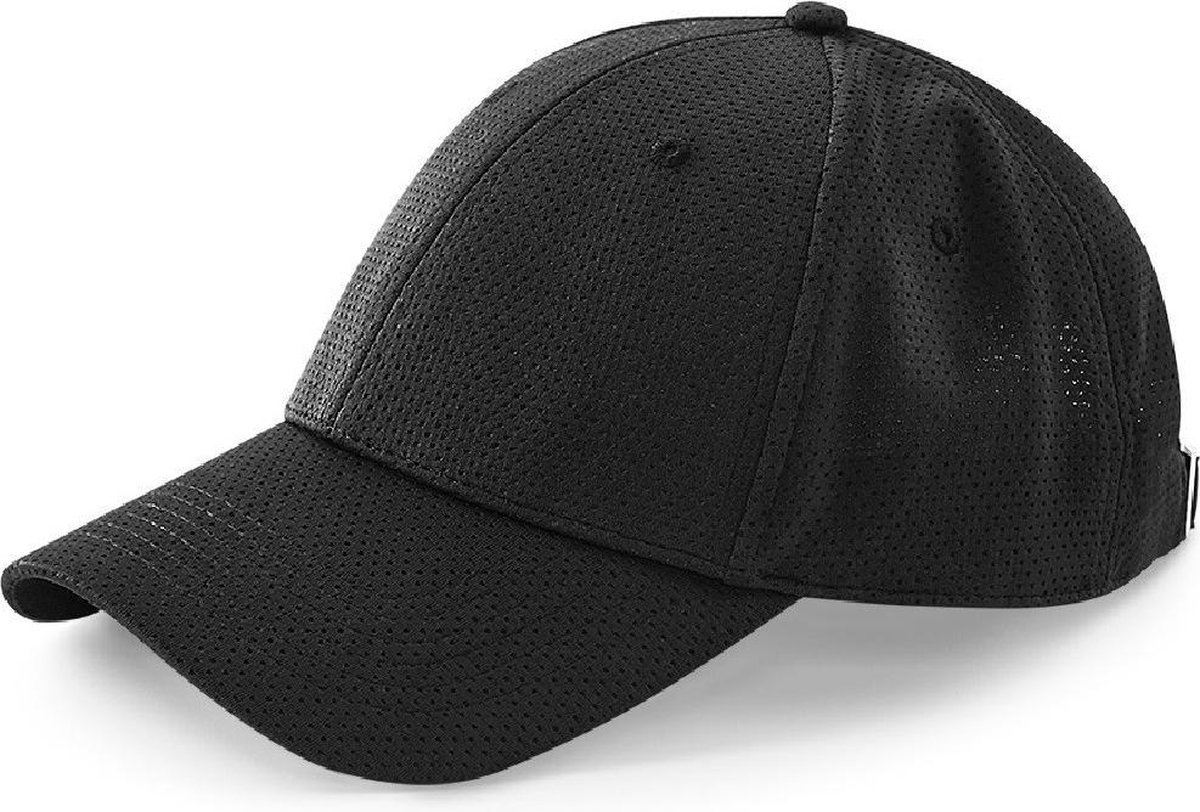 Senvi Sports Cap met Air Mesh - Kleur Zwart