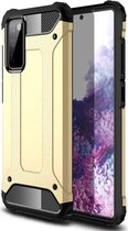 Samsung Galaxy A32 5G Hoesje Shock Proof Hybride Back Cover Goud