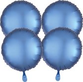 Anagram Folieballonnen 43 Cm Blauw 4 Stuks