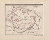 Historische kaart, plattegrond van gemeente St. Philipsland in Zeeland uit 1867 door Kuyper van Kaartcadeau.com